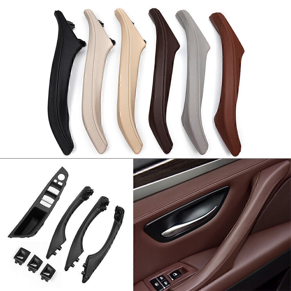 Window Switch Door Trim Pull Handle Leather for BMW 5 series F10 F11 F18
