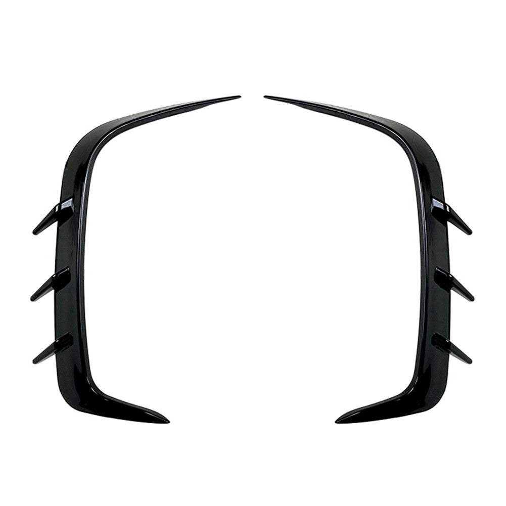 Rear Bumper Splitter Canard Air Vent Trim for BMW 4 Series G22 G23 M-Sport 21-22