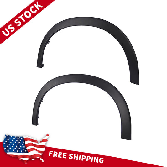 Front Driver + Passenger Side Fender Flares Moulding Trim For 2019-2022 HR-V