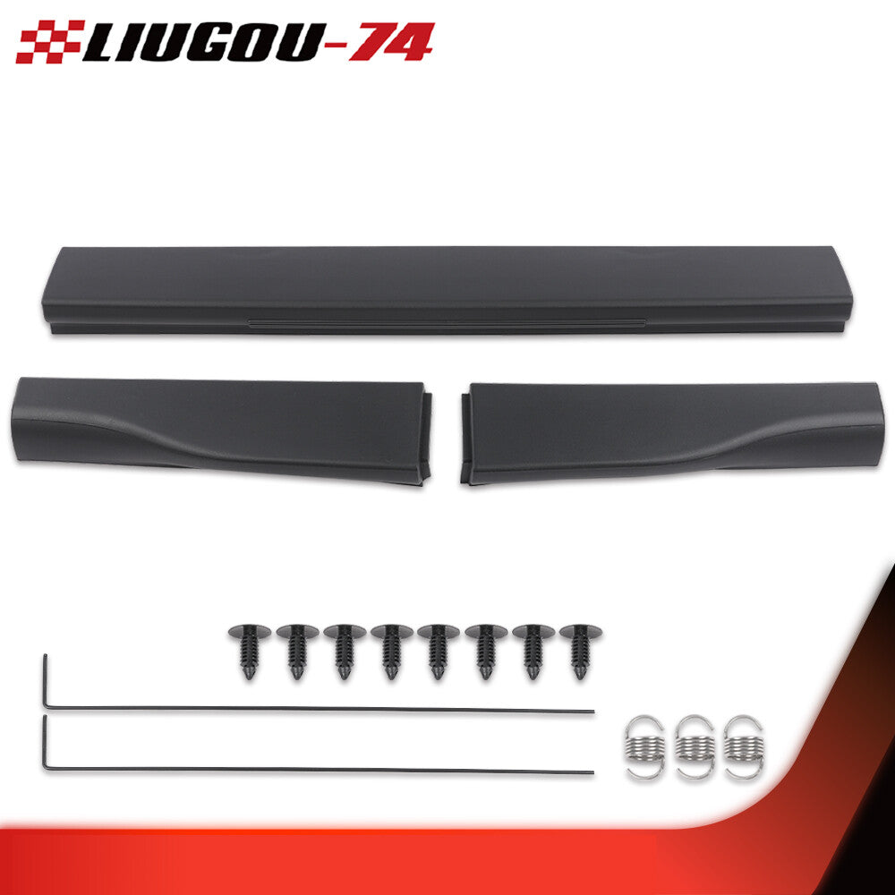 Fits 08-16 for SUPER DUTY F250 F350 Hardness Step Tail Cover Molded 3 Pieces - v