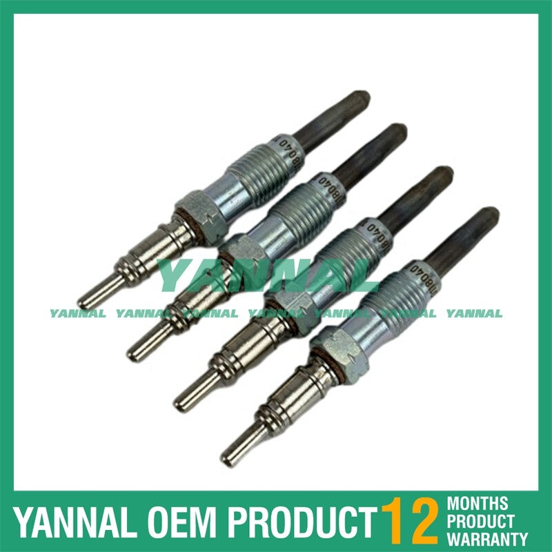 Illuminated plug heater for Deutz 01180400 2011 1011 Lynx 863 873 864 (4-piece set)