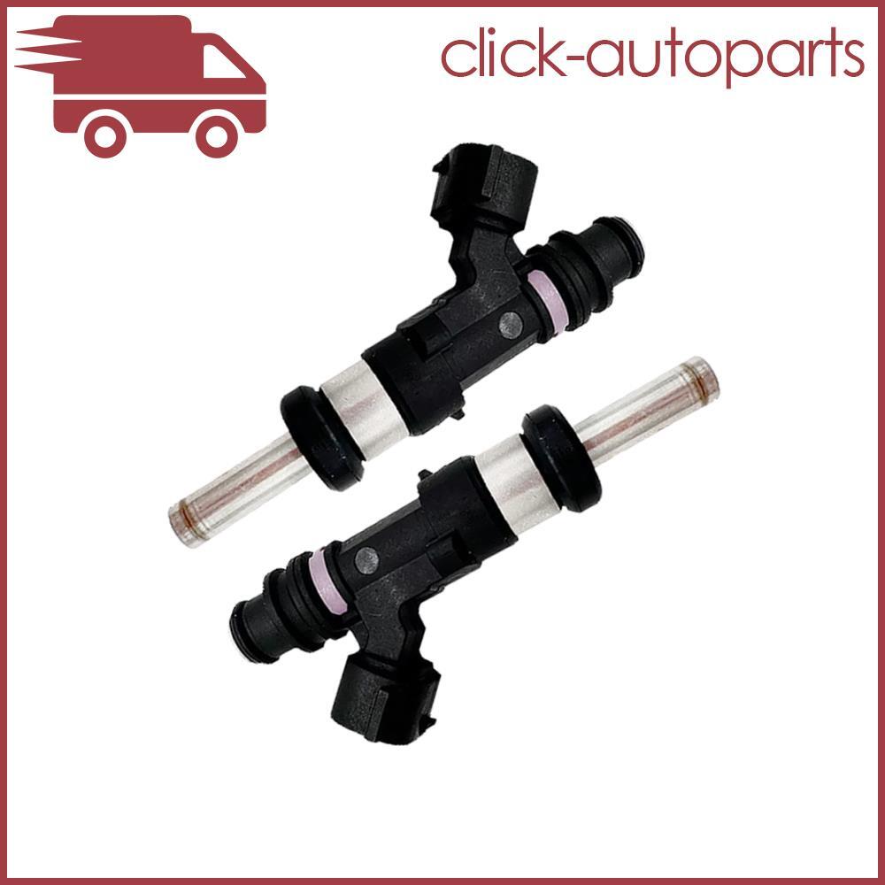 2x Fuel Injectors BlackSilver 15710-89L00 For Outboard DF 9.9HP 15HP 20HP Q