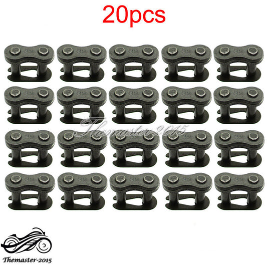 20pcs 35 Master Chain Link For Baja Doodle Bug Motovox for Mini Bike Go Kart Q
