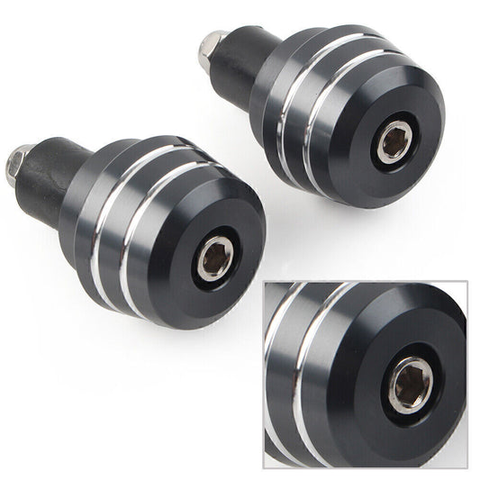 CNC Handle Bar Ends Vibration Reducing Plugs Grey Fit for Yamaha NMAX 125 150 155 Q