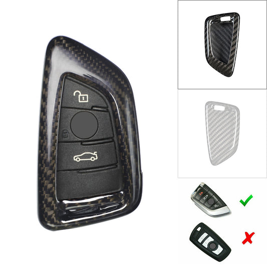 Fit for BMW X1 X5 X6 F48 F15 F16 X-Series Carbon Fiber Remote Key Shell Cover Q