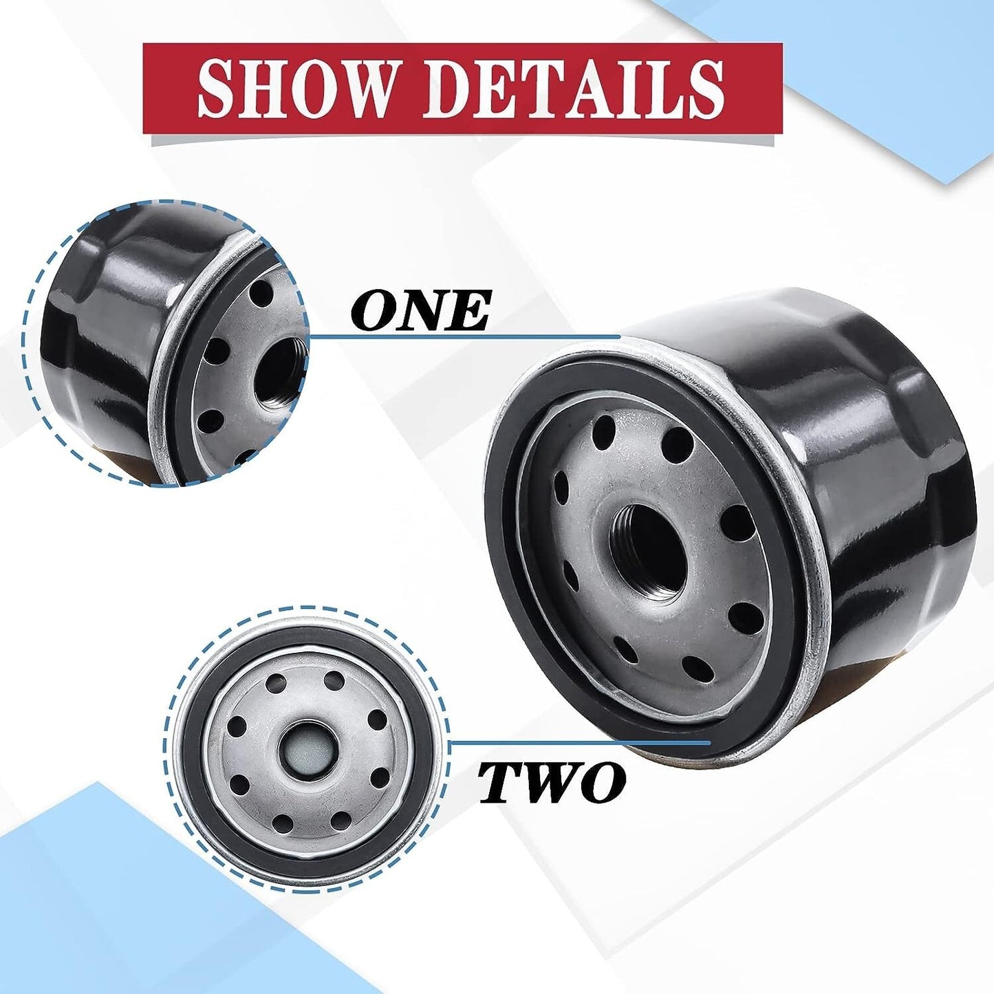 Oil Filter Cleaner for BriggsStratton 492932 492932S 696854 795890 842921 Lawn