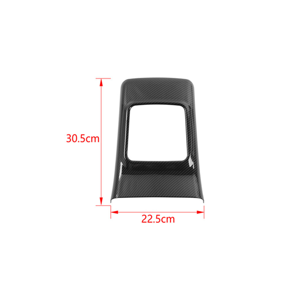 Carbon Fiber ABS Rear Window Switch Panel Decor Cover for Ford Bronco 2021-2023