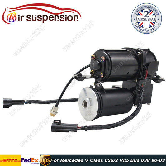 for MERCEDES W638 V CLASS 638/2 VITO BUS 96-03 AIR SUSPENSION COMPRESSOR PUMP