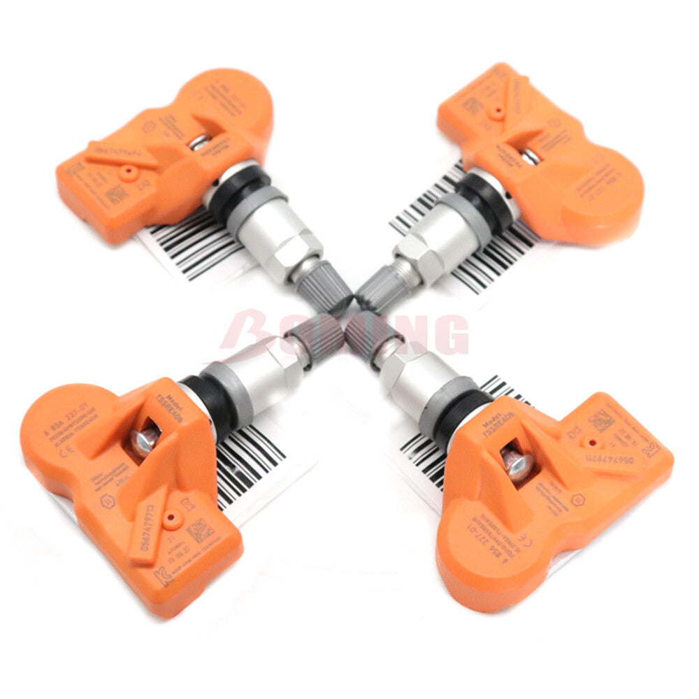 The all-new 4X TPMS is compatible with for BMW X5, X3, Z4, for Mini Cooper , and features a 433MHz 36106856227 tire pressure sensor.