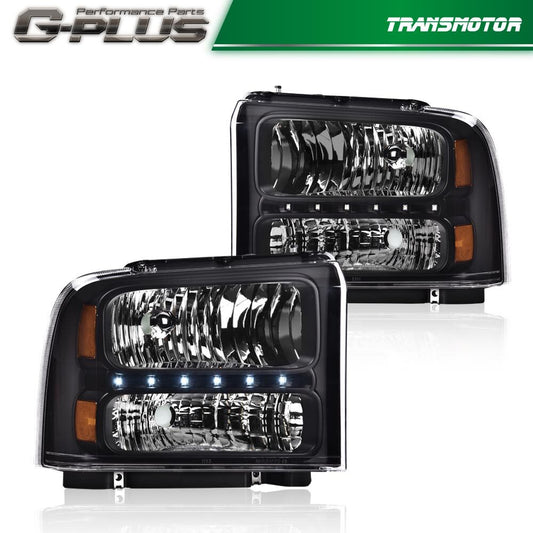 Select 05-07 Welfare Edition F250 F350 F450 F550 Super Duty LED DRL Gum Water- v