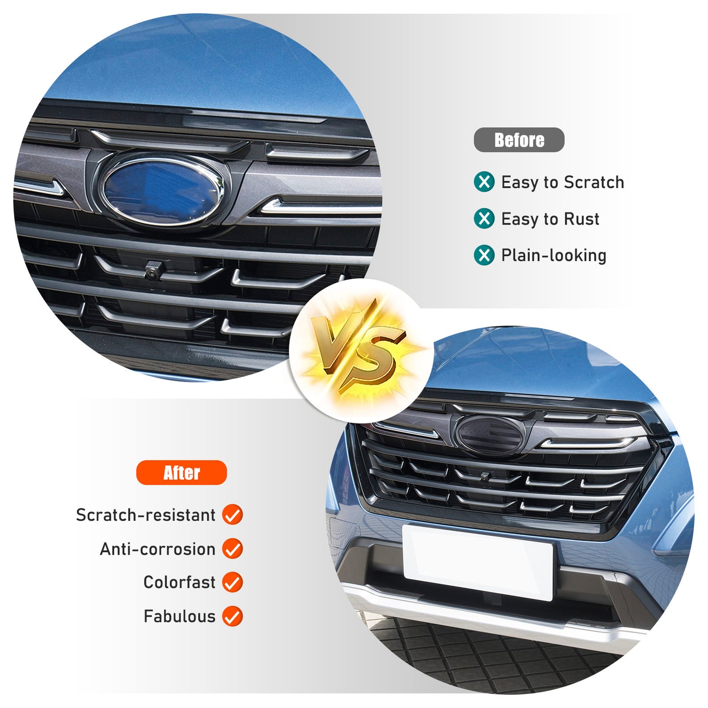 Center Air and Volume Knife Trim for Frontier 2022 - 2024 Alloy- v