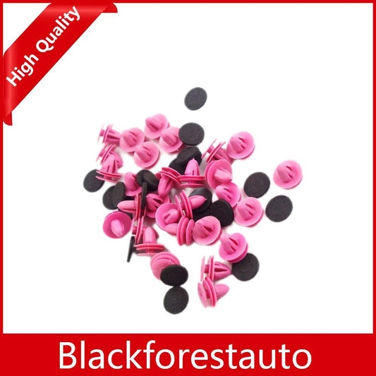 40pcs Fits for Hyundai for Kia Nylon Retainer Fastener Moulding Pink Clips 82315-27000