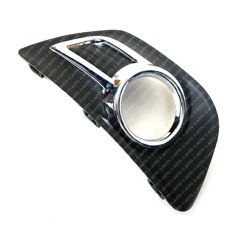 Right Side For 2008-2011 for Citroen C4 Front Bumper Fog lamp Chrome Cover