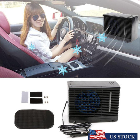 Car Air Conditioner Portable for Mini Cooling Fan Air Conditioner Water Air Cooler Q
