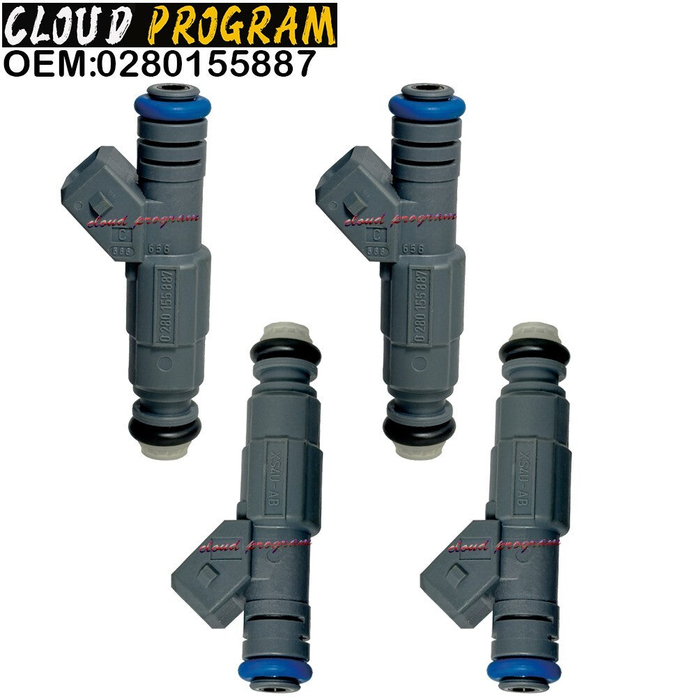 4pcs0280155887 Fuel Injector for 1999-2004 for Mercury 2.0l l4 n