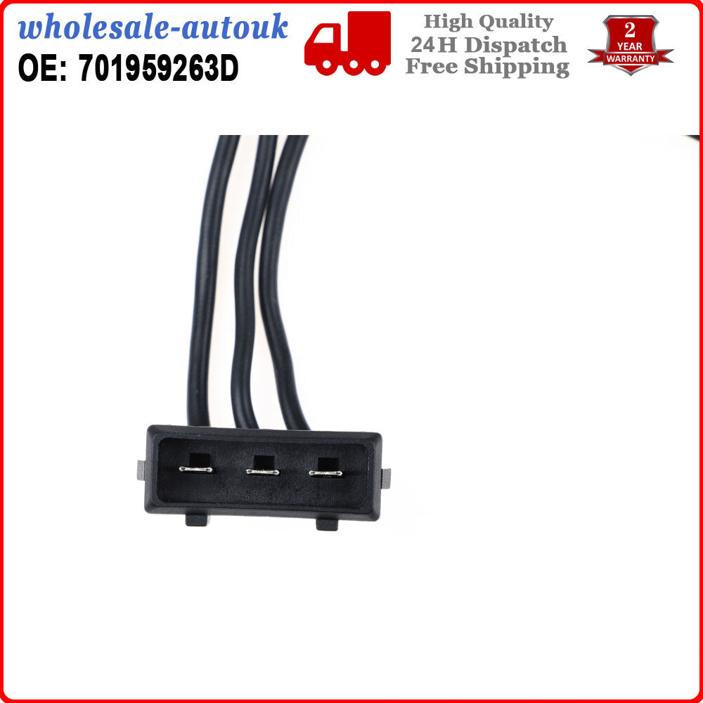 for VW Transporter Sharan Alhambra Blower Motor Fan Resistor 701959263D Q