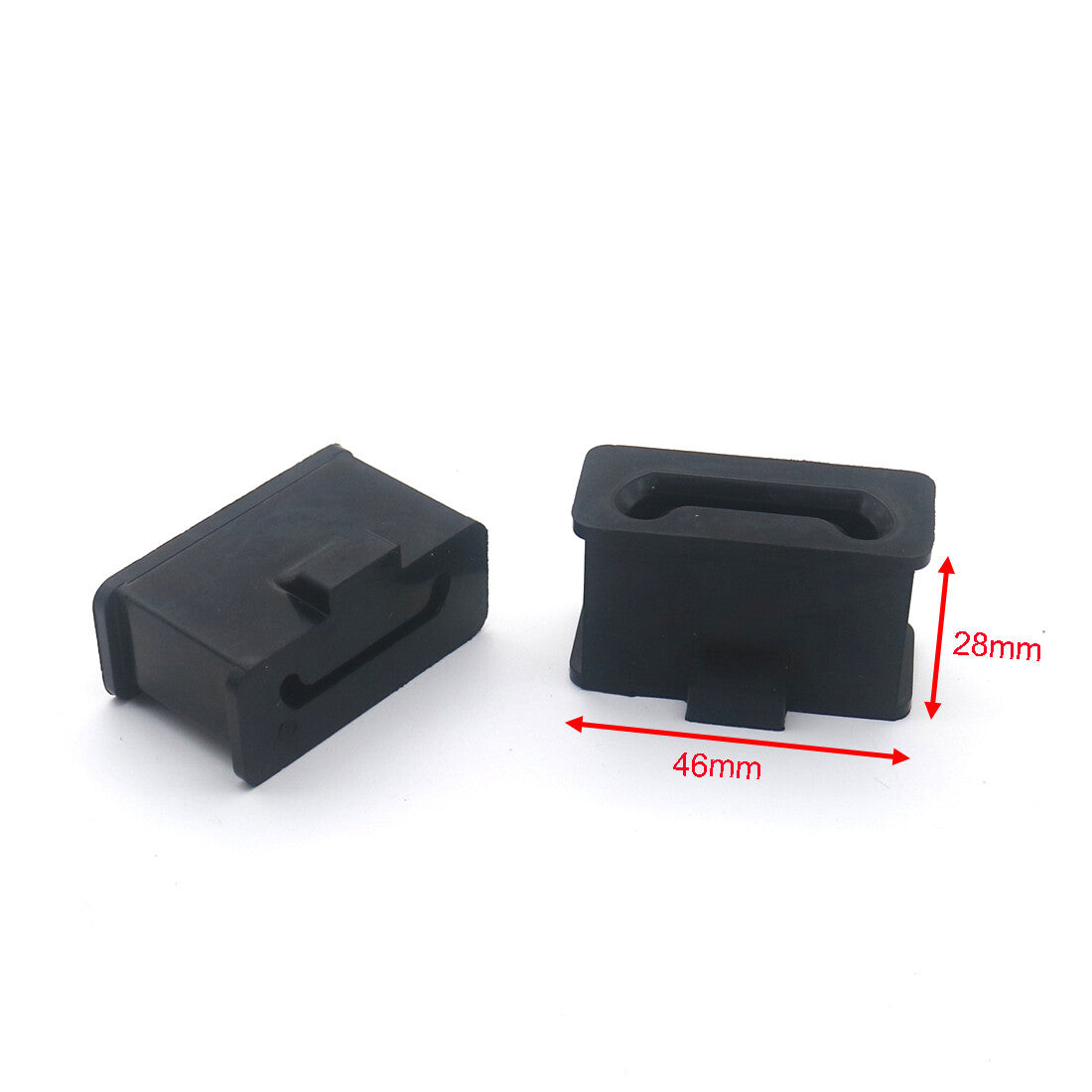 Rubber Muffler Mounts For Touring Electra Glide Classic EFI FLHTCUI 1995-2013 Q