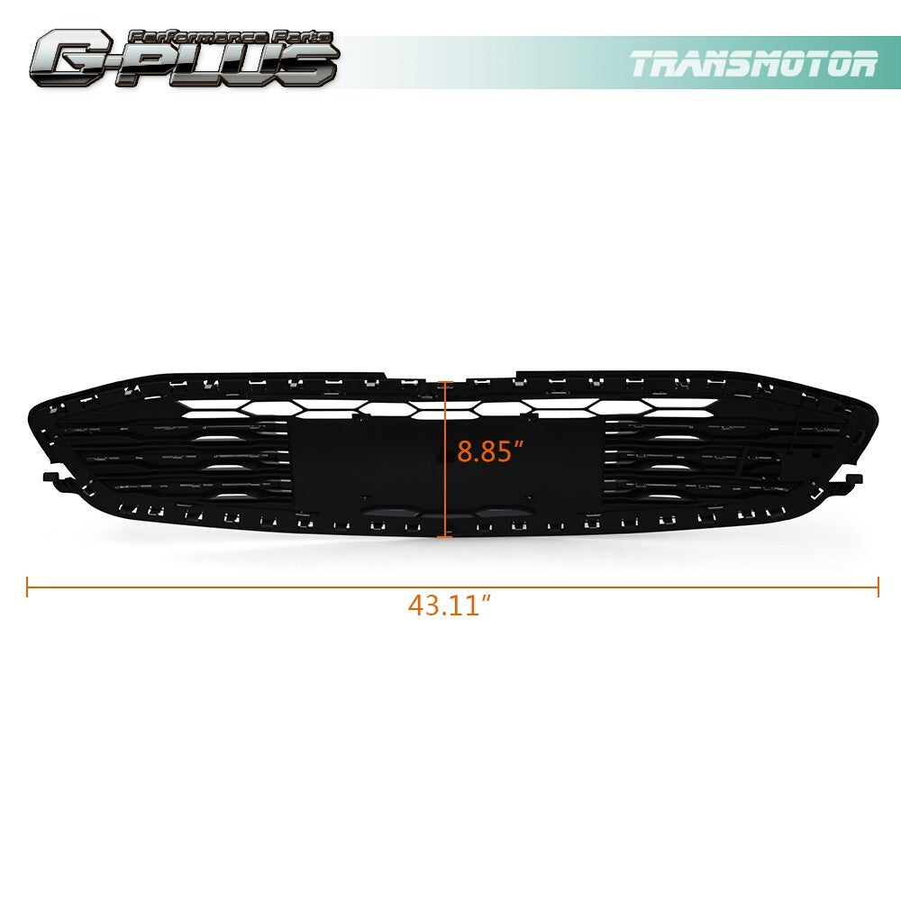 Front bumper lower grille fits for Malibu 16 - 17 4 door honeycomb mesh - v