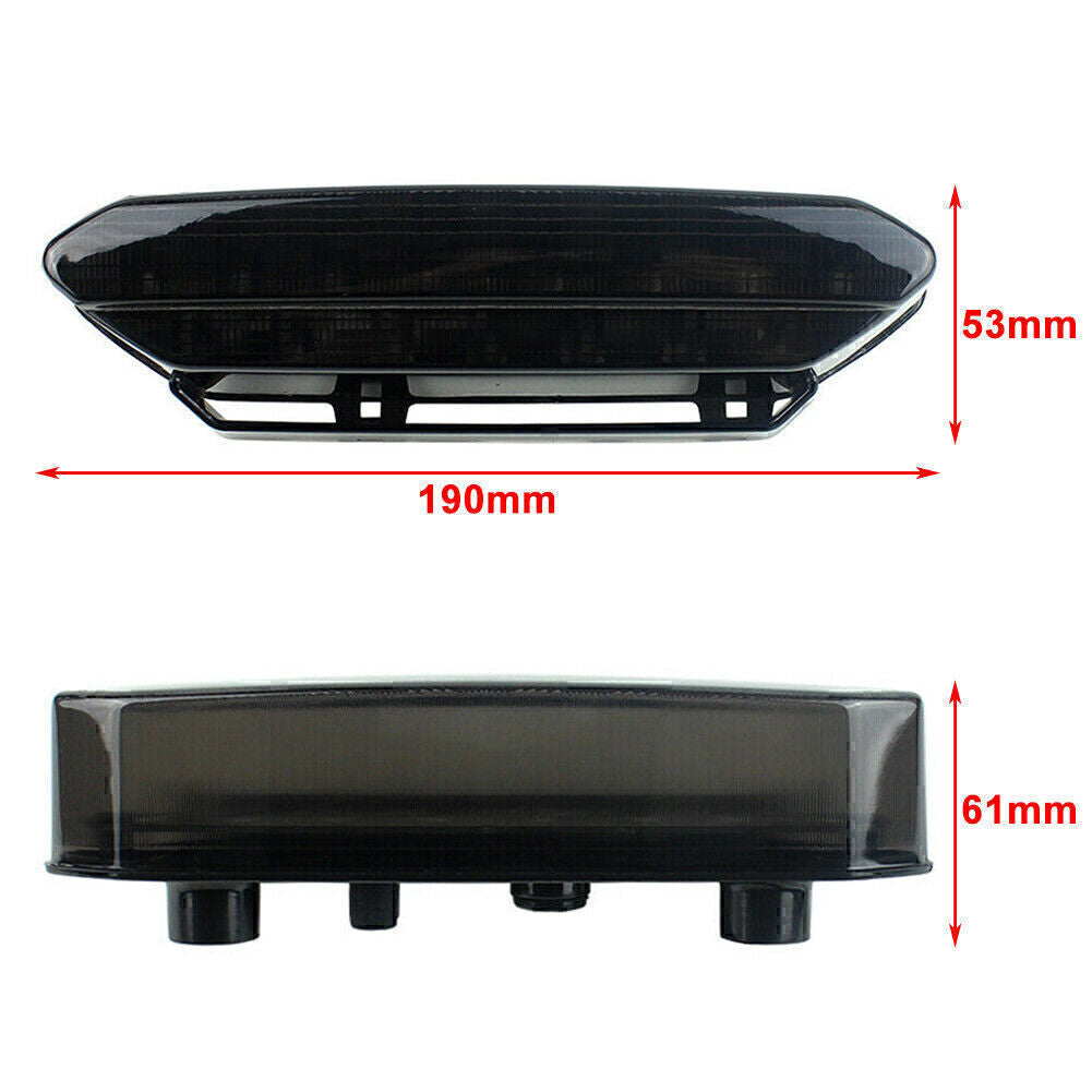 SMOKE LED TAIL LIGHT YFZ 450 TAILLIGHT ASSEMBLY LAMP for YAMAHA 2006-2009 YFZ450