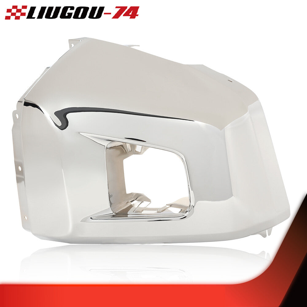 Fits 2014 - 2018 for Tundra Right Front for CHRome Bumper End Cap Brand New - v