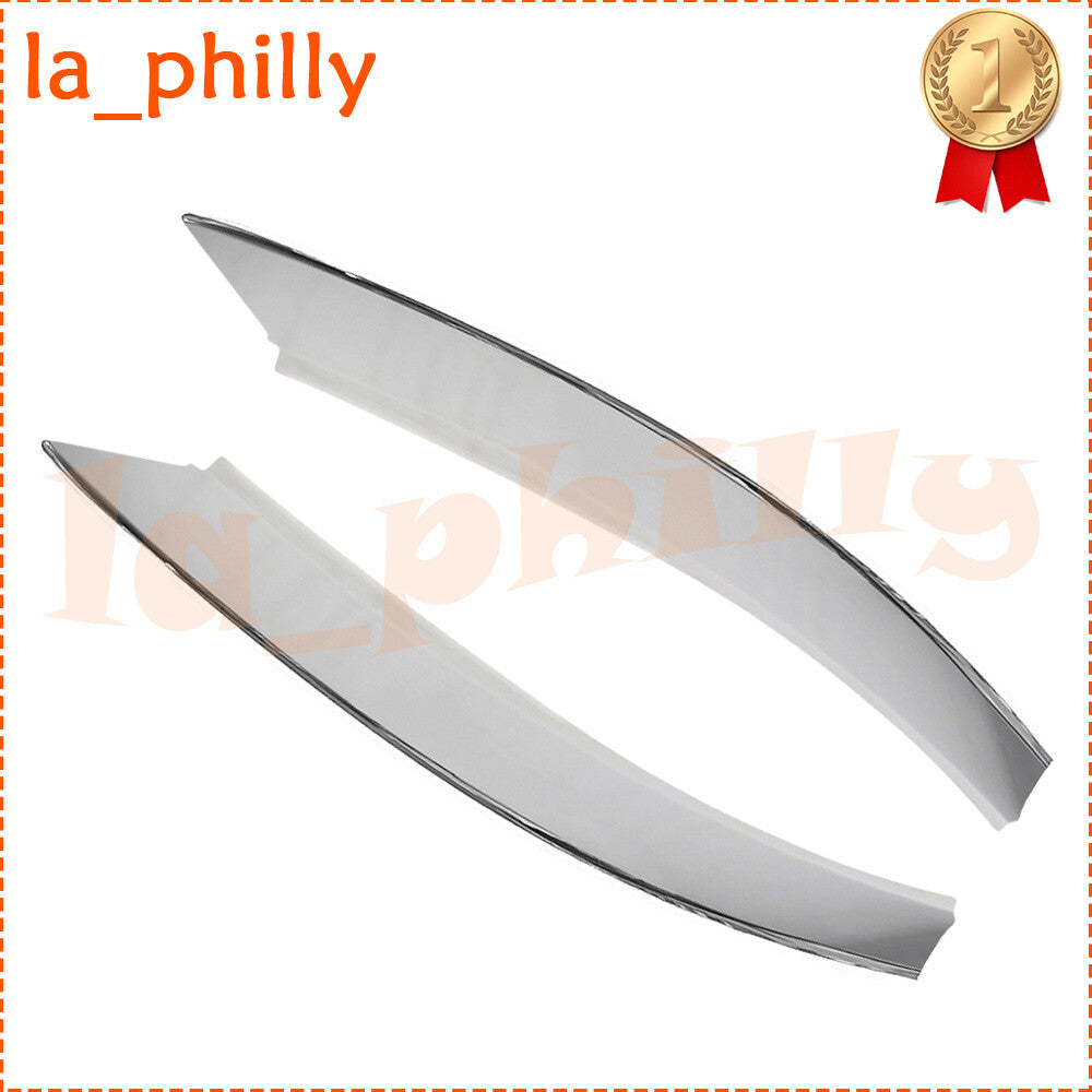 Front RH+LH Bumper Side Cover Trim Chrome for Maserati Quattroporte M156 17-22