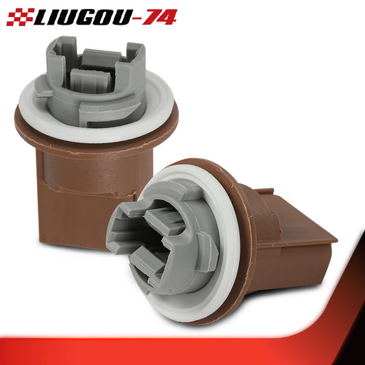 2-pack of bulb sockets suitable  for ford  headlights, parking lights, turn signals, brake lights, and taillights. Q