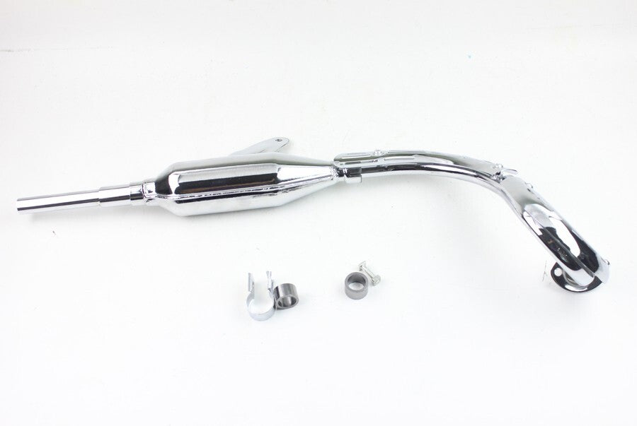 Chrome Iron Exhaust Muffler Pipe for Honda Z50A 68-71 Bike 18310-045-671 faulty