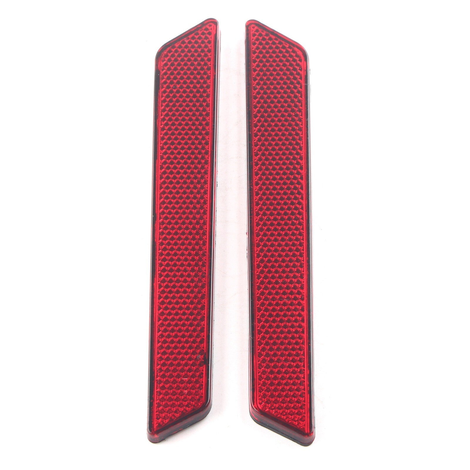 Saddlebag Latch Inserts Red Reflector for Harley Touring Electra Glide '14-'23 Q