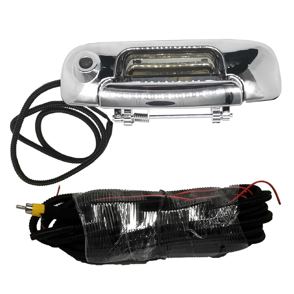 Rear Tailgate Handle w/CameraWiring Harness for Dodge for Ram 1500 2500 3500 Chrome Q