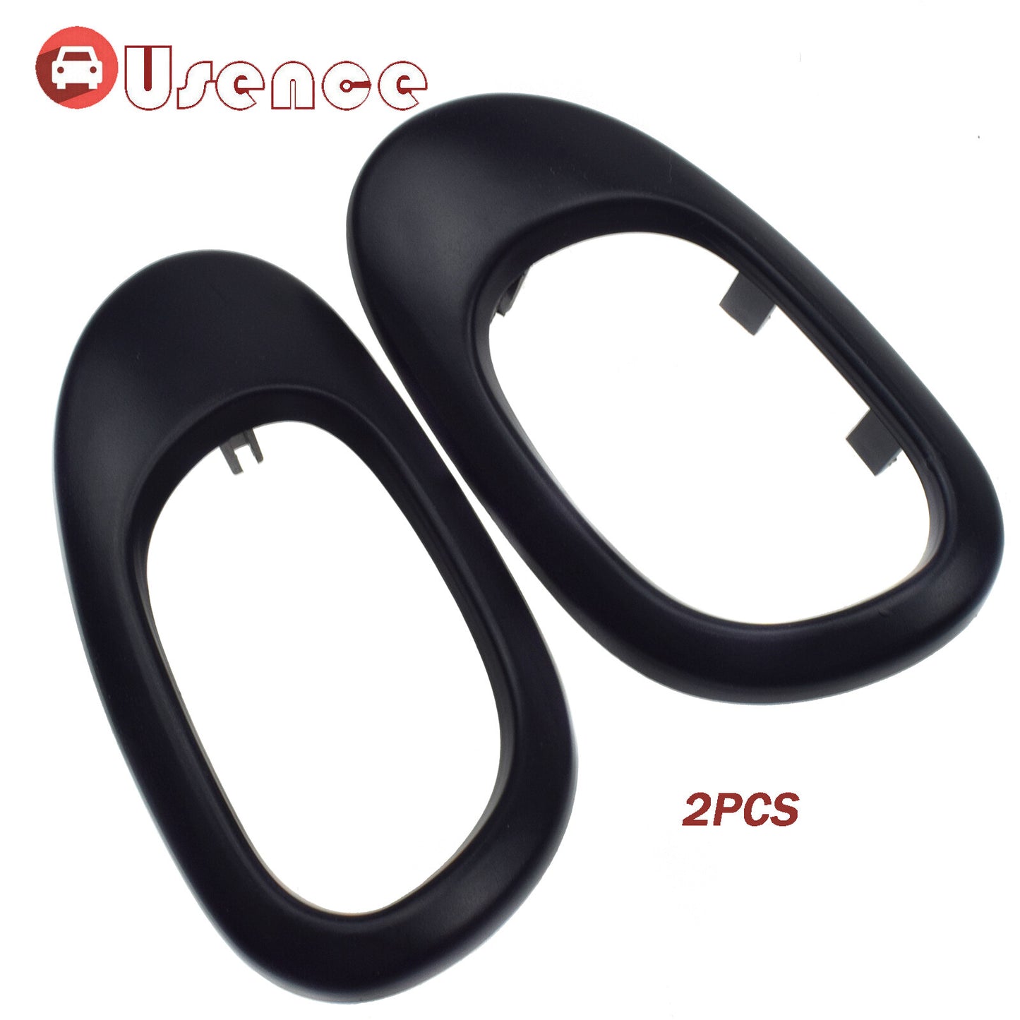 2PCS LeftRight Side Door Handle Trim Bezel Cover for Peugeot 206 207 for Citroen C2