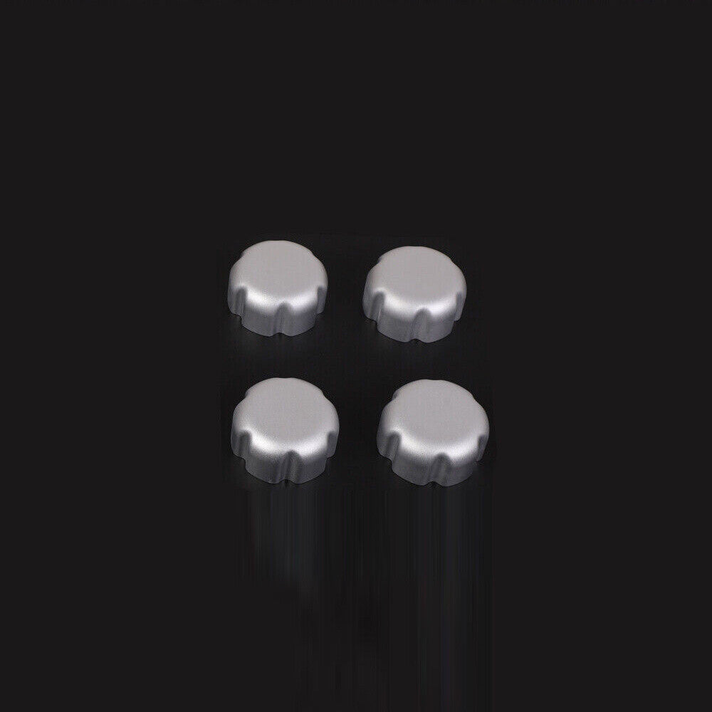 4¡ÁAlloy Silver Roof Luggage Rack Positioning Screw Cover For HUMMERH2 2003-09