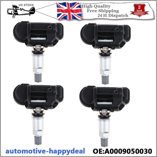 4X TPMS Tire Pressure Sensor A0009050030 Fits for Mercedes-Benz W205 W212 NEW