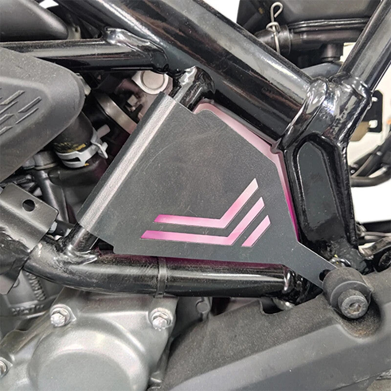 REALZION New Motorcycle Accessories Water Cooling Device Decorative Engine Guard