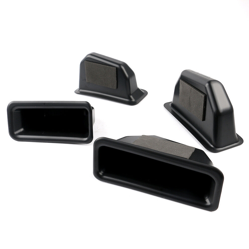 Fits for Ford Explorer 16-17 4Pcs Door Side Handle Armrest Storage Box Holder Q