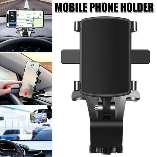 Car Dashboard Phone GPS Mount Holder Stand Clip Cradle 360 Adjustable Rotation