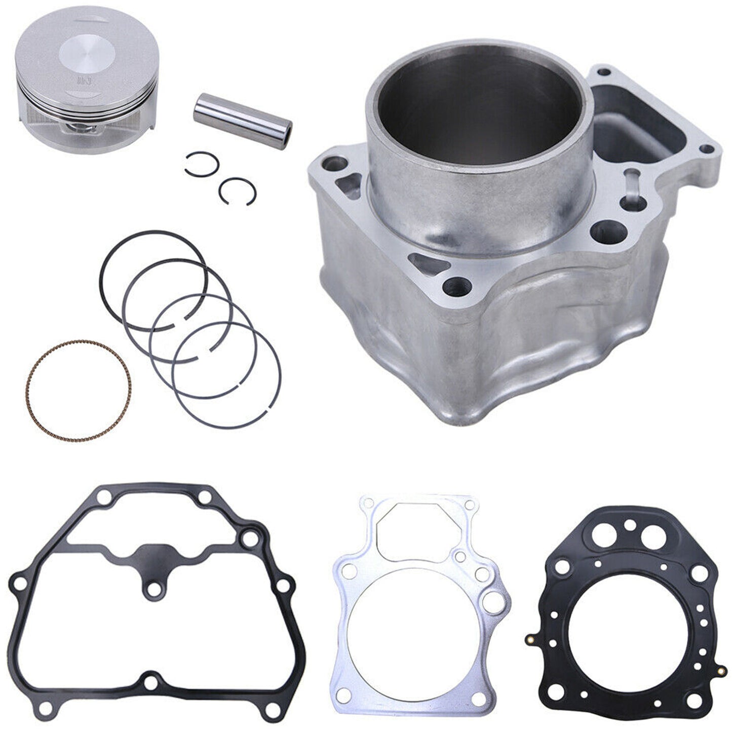 TRX420 07-18 Cylinder Piston Gasket Top End Rebuild Kit for Honda Rancher