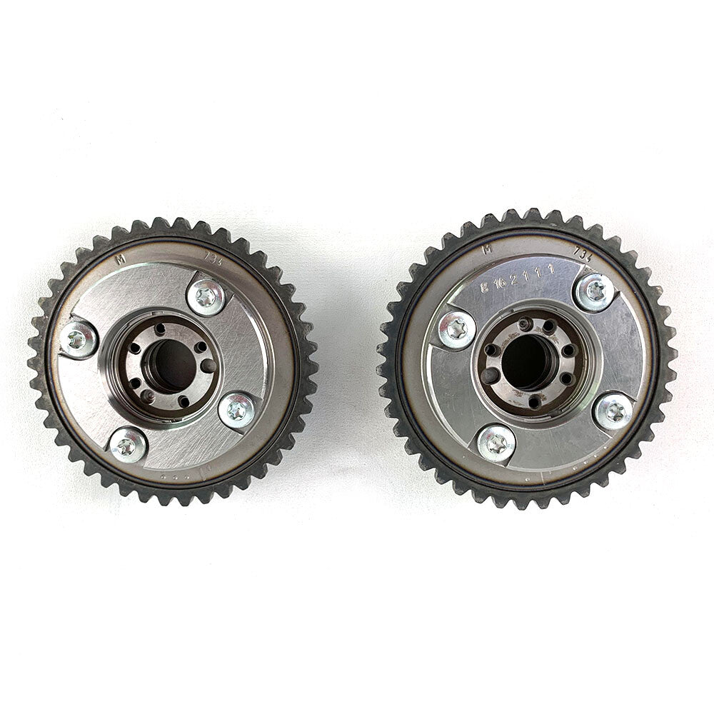 New intake and exhaust camshaft adjusters (2 pieces) for Mercedes-Benz CLA250, GLA250, and Actuat