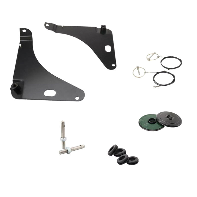 Suitable for 2008-2023 for Dodge for Challenger 82214260 82214260AC range hood pin kit, black plate.