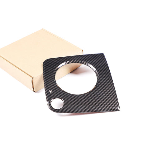 Modified ABS carbon fiber cup holder frame trim suitable for GLE GLS 2022- n