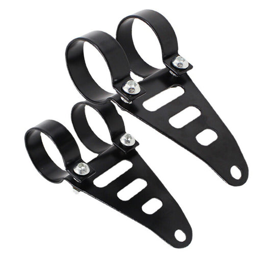 US Motorbike Front Fork Headlamp Bracket Part Headlight Bracket Mount Clamps¡Á2 v