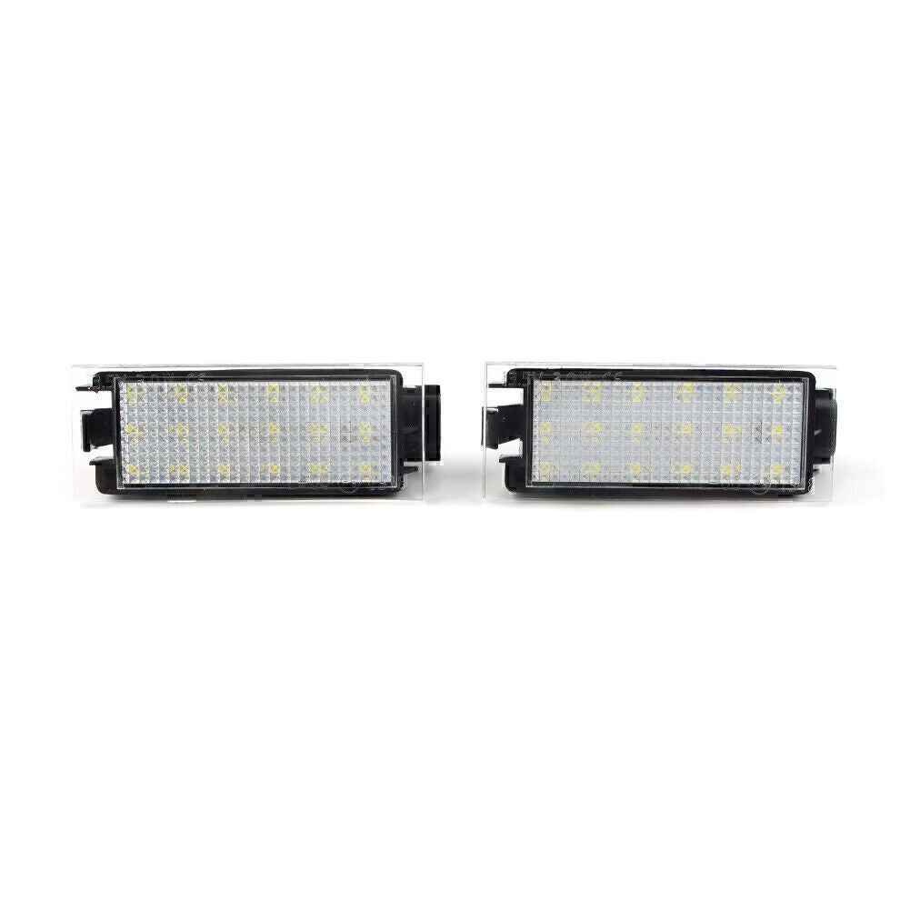 for Renault Twingo Clio Megane 2x Car LED License Plate Light Number Plate Lamp