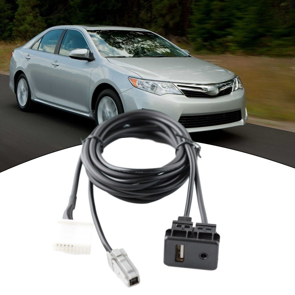 for Toyota Car Radio Audio AUX USB Cable Wire Harness for Multiple Models