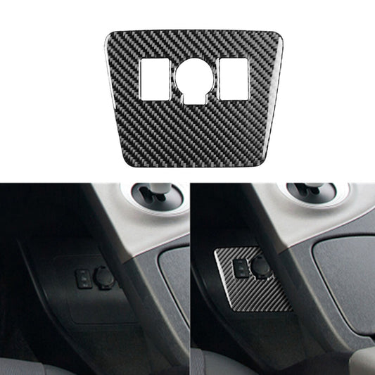 for Audi A4 2017-2019 Red Carbon Fiber Inner Door Decorative Cover Trim Sticker v