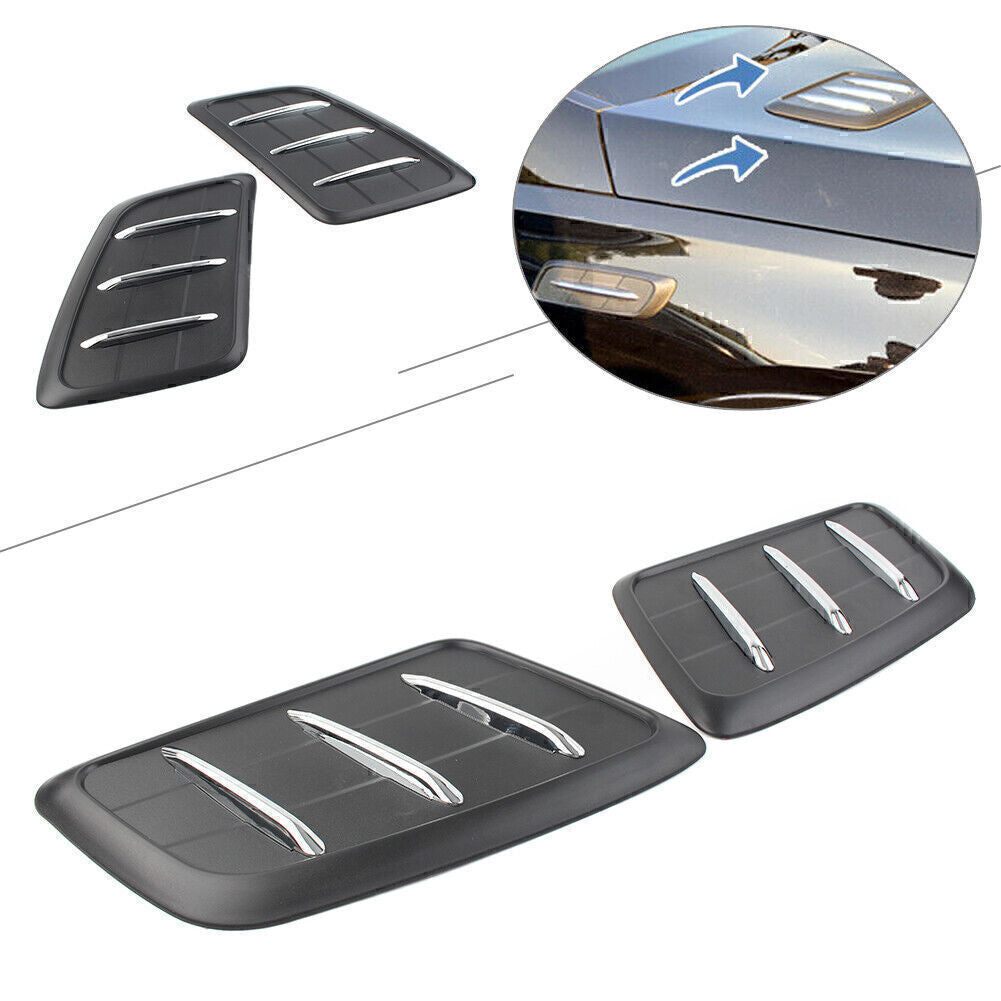 For 2019 2020 for Mercedes-Benz GLE W167 ABS 2x Front Engine Vent Cover Trim
