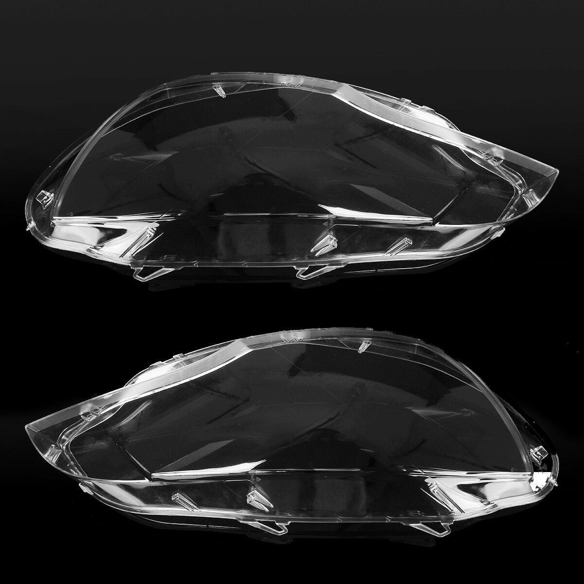 2pcs Front Headlight Cover Lampshade Lens for BMW E71 X6 2008-2014 Headlamp Cap