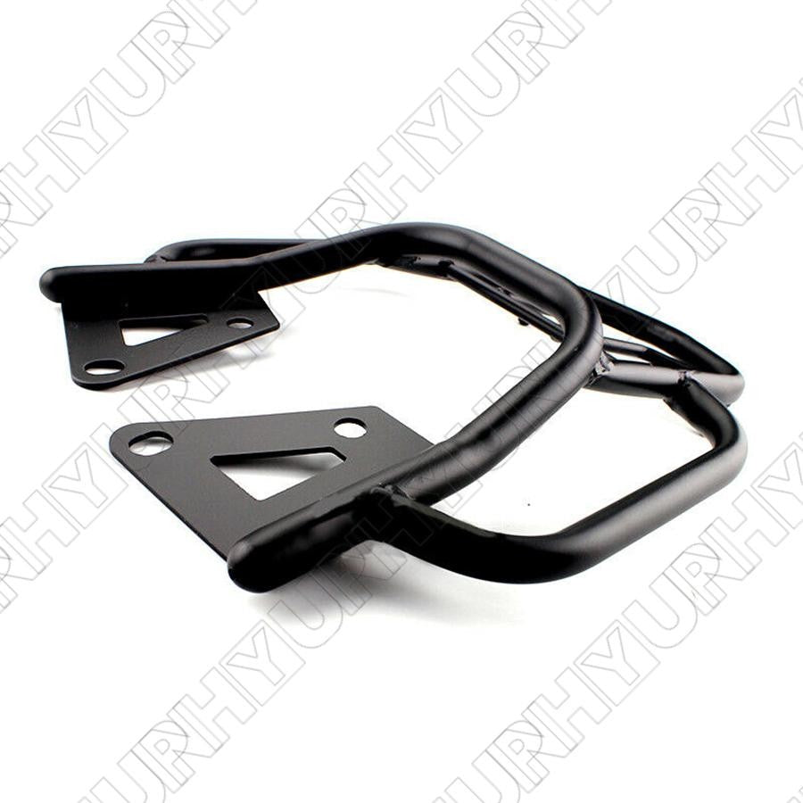 1 x Motorcycle Armrest Rear Shelf Scooter Refitted Box Tail Fin Luggage Rack Set Q