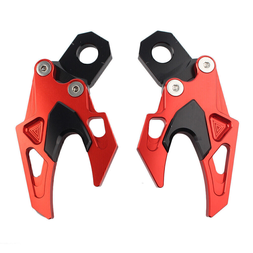 CNC Aluminum Rear Fork Chain Adjuster Fit for Honda CB650F 14-18 2015 2016 2017 RED