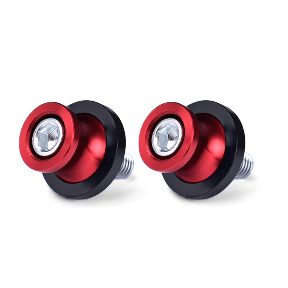 1pair Motorcycle Swingarm Spools Slider Stand Screw 8MM Thread for HONDA CBR Red