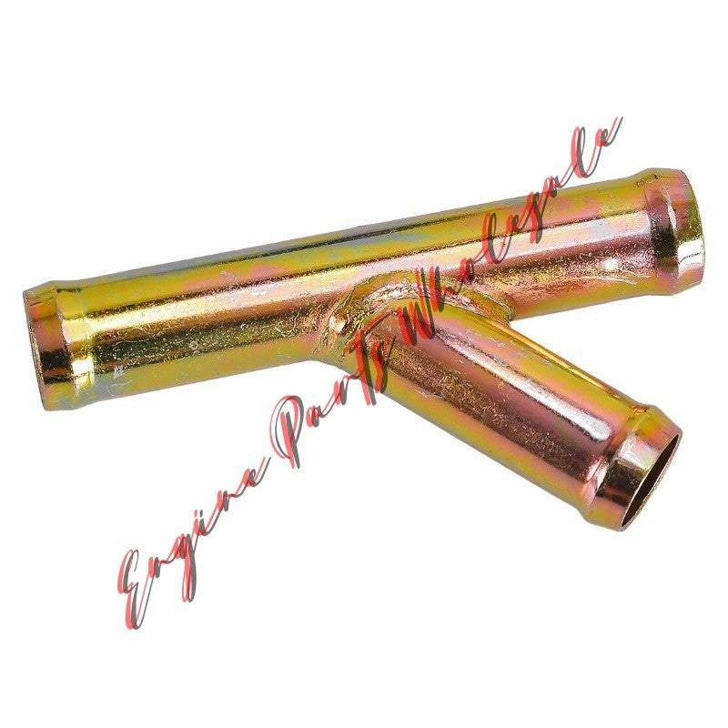 3/8 in 10mm Y Wye Heater Hose Connector Water Pipe Coolant Fitting Adapter car Q