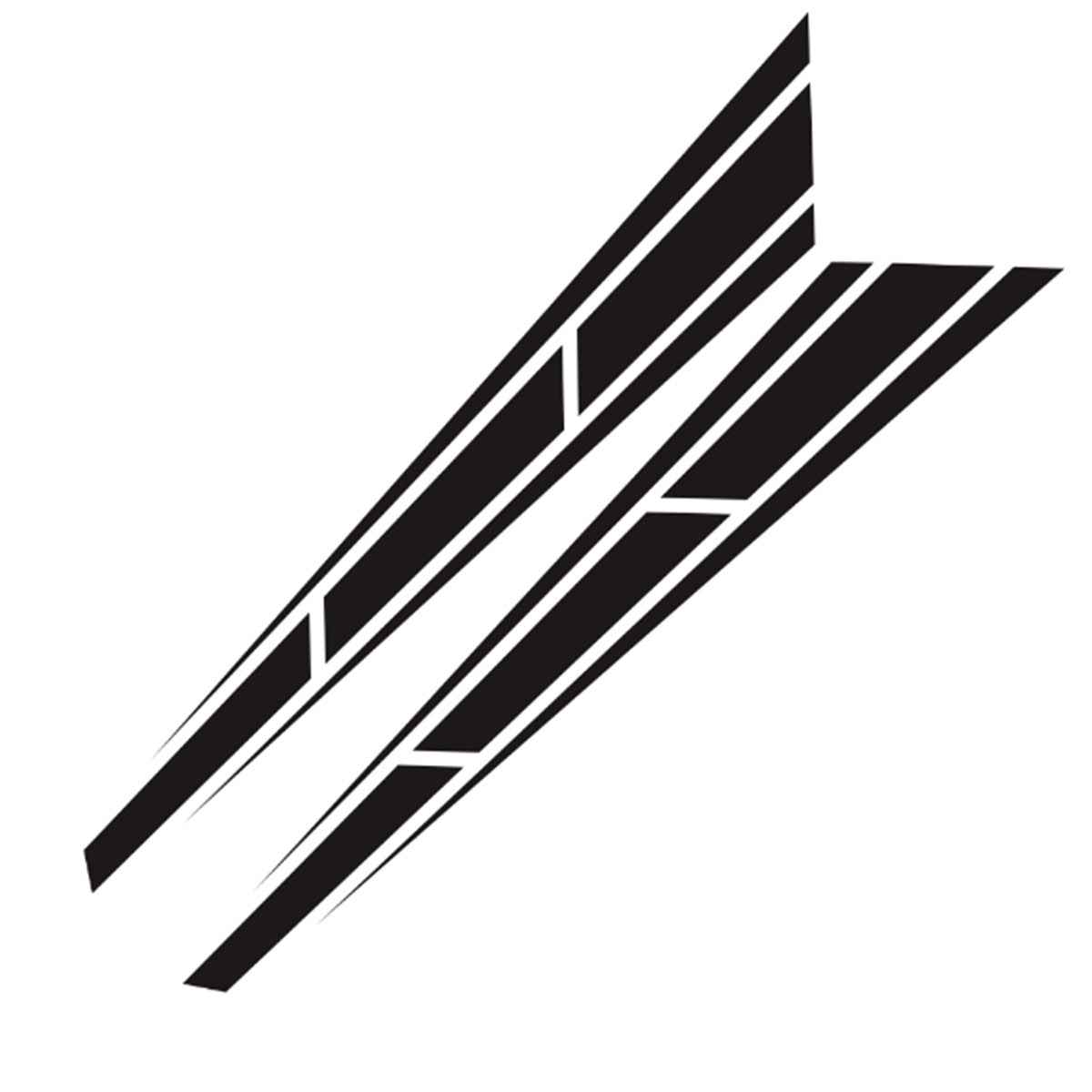 Car hood striped graphic vinyl sticker decals accessories for car SUVs